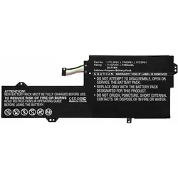 CoreParts Laptop Battery for Lenovo (3 Zellen, 3100 mAh), Notebook Akku, Schwarz