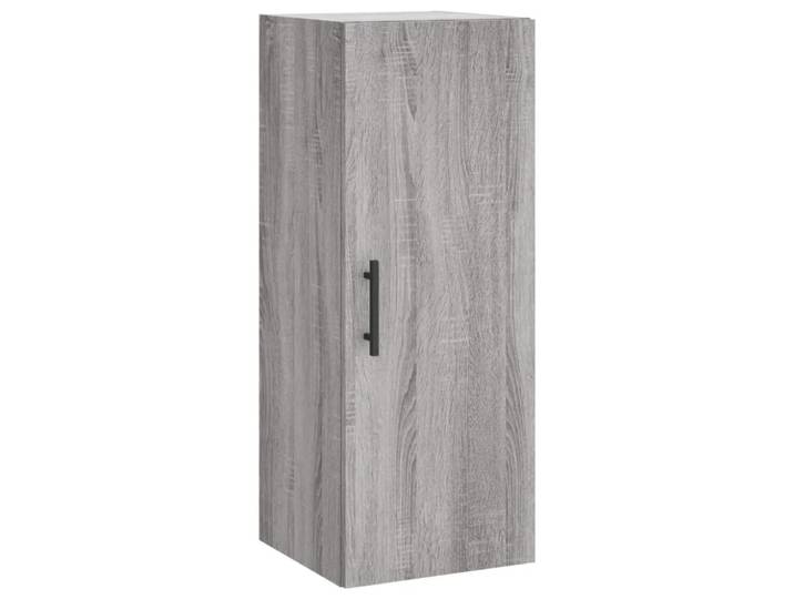 Armoire murale sonoma gris 34 x 34 x 90 cm bois marron