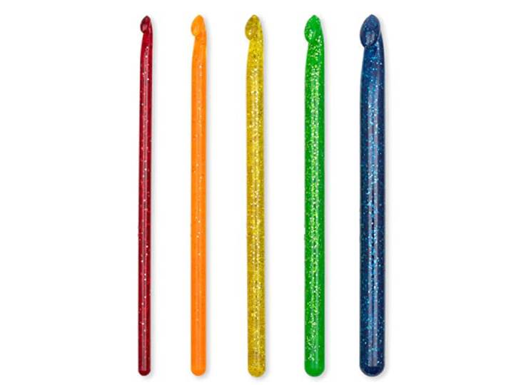 Prym - Prym Pop Gekleurd (5.00-10.00mm) Haken Haak Set - 1 Set