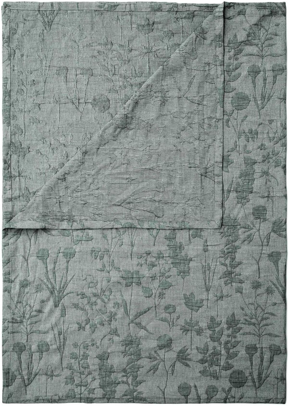 Tagesdecke ESSENZA "Tagesdecke Maribel", grün, B:150cm L:200cm, Obermaterial: 100% Baumwolle CO., Tagesdecken, Tagesdecke