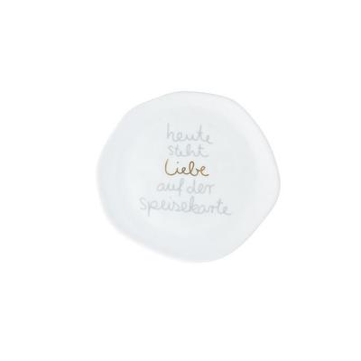 Räder Kleiner Teller 'Heute steht Liebe auf…'