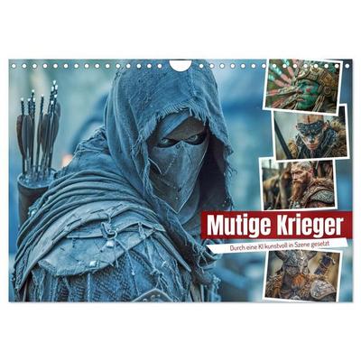 Mutige Krieger (Wandkalender 2027 DIN A4 quer), CALVENDO Monatskalender