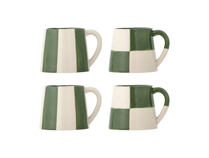 Bloomingville Floki tasse Green, 4 pièces