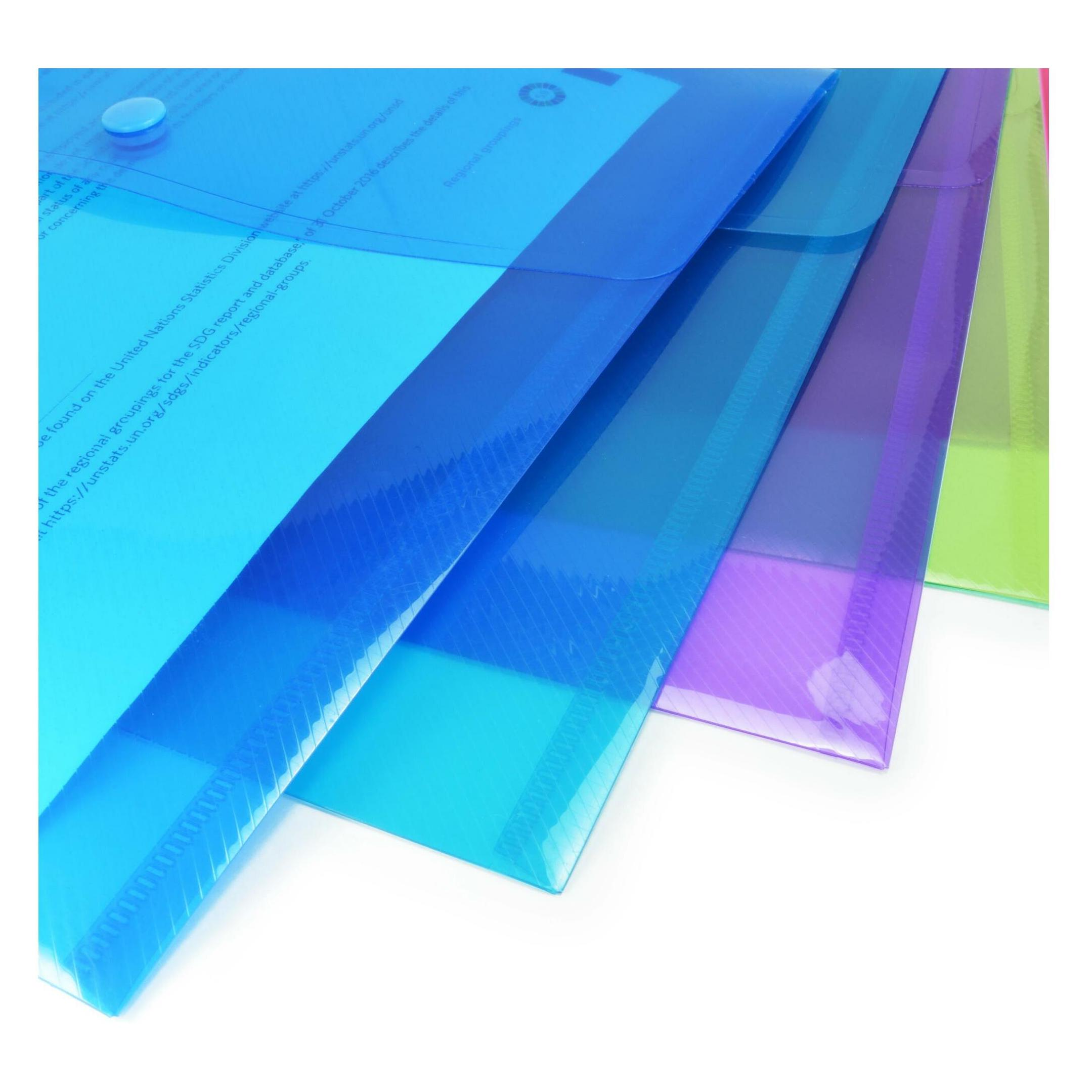 Rapesco Sammelmappe ECO DIN A4+ farbsortiert, 10 St. (A4+, 10x) (1825)