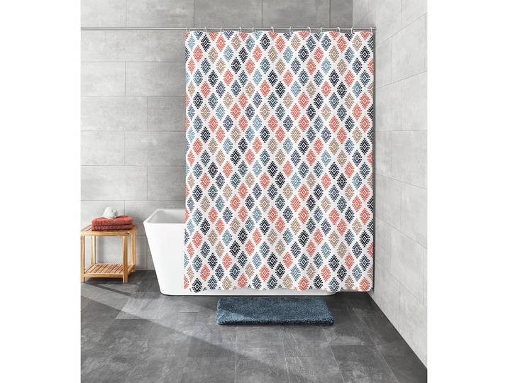 Duschvorhang Breeze Polyester Multicolor 200 x 180cm