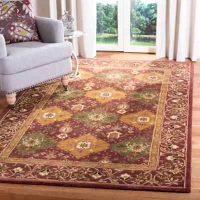 SAFAVIEH Handmade Antiquity Philomena Traditional Oriental Wool Rug