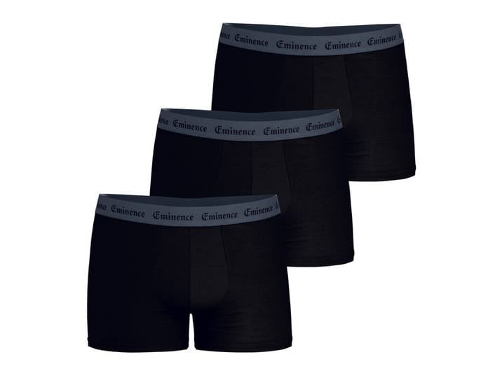 EMINENCE Allure Boxers Lot de 3, Noir