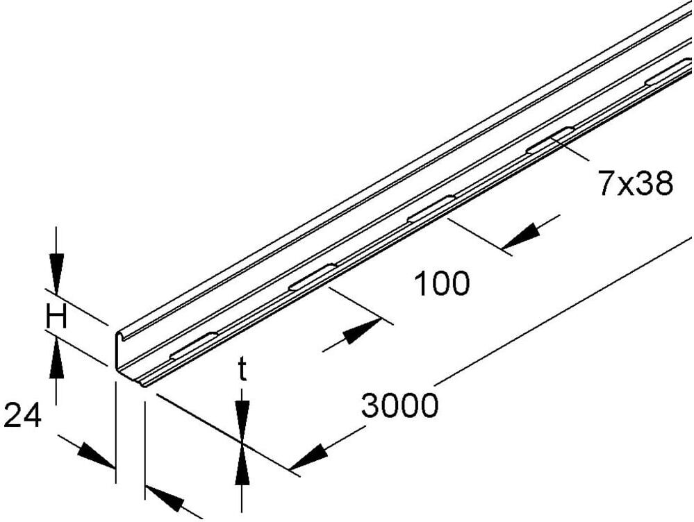 Niedax Trennsteg RW 35)