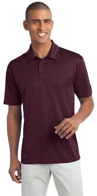 Port Authority K540 Silk Touch Performance Polo Shirt in Maroon size 6XL   Polyester