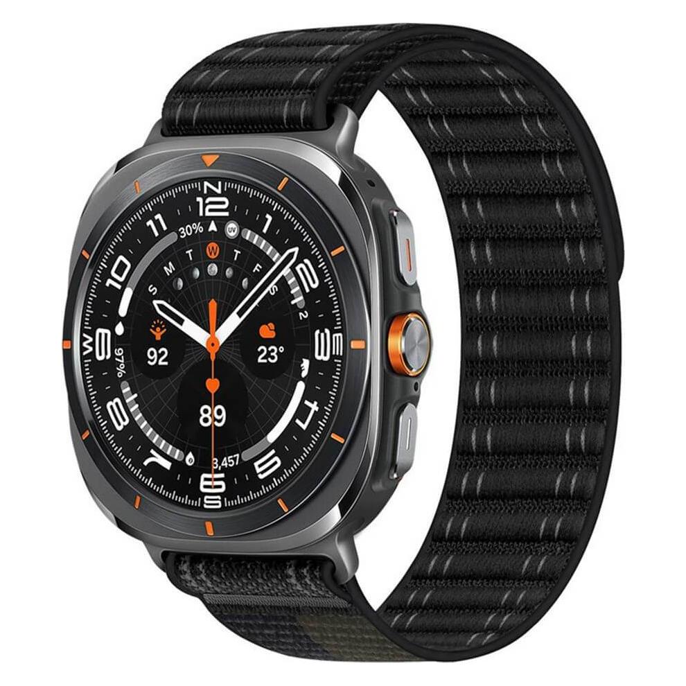 Cover-Discount Galaxy Watch Ultra (47mm) - Nylon Ersatz Armband mit Klettverschluss (Nylon) (49064141)