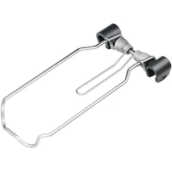 Racktime Federklappe Clamp-it 2.0 silber innen Rohr-Ø 14 mm
