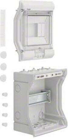 Hager Coffret de distribution Vector II IP65, 6 modules VE106D (VE106D)