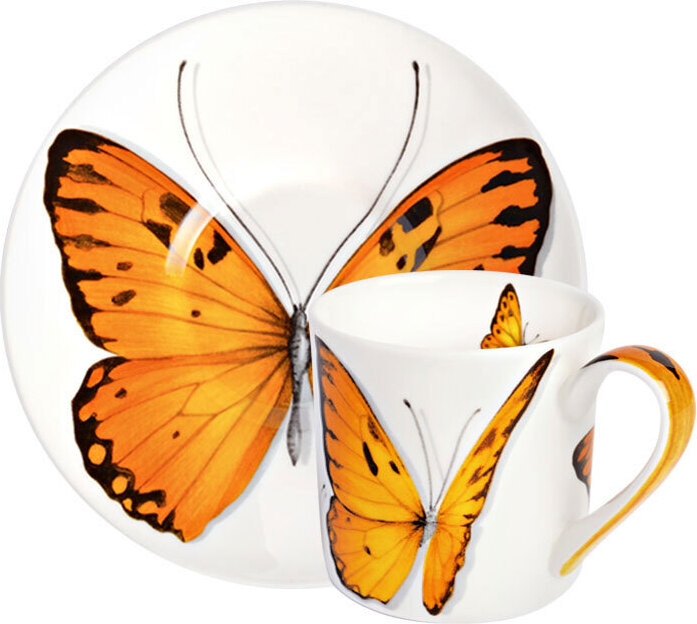 Taitù Freedom Espressokop met oor, oranje