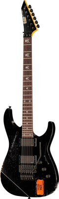 ESP KH-2 Vintage Distressed Black Distressed Black