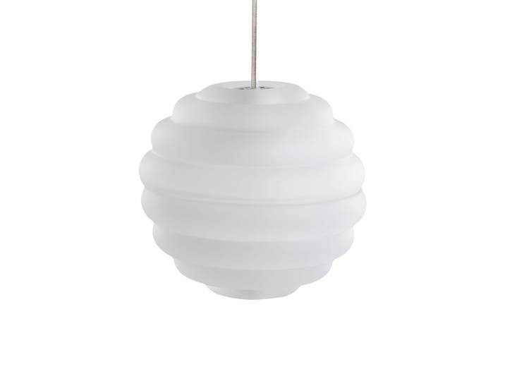 Tom Dixon - Suspension Press - Blanc - Verre pressé - Designer Tom Dixon