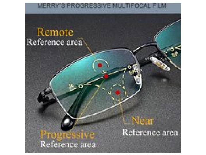 Titanium Progressieve Multifocus Leesbril Blauw Licht Blokkeren Anti-vermoeidheid Metalen frame Multifocale Lezers Brillen