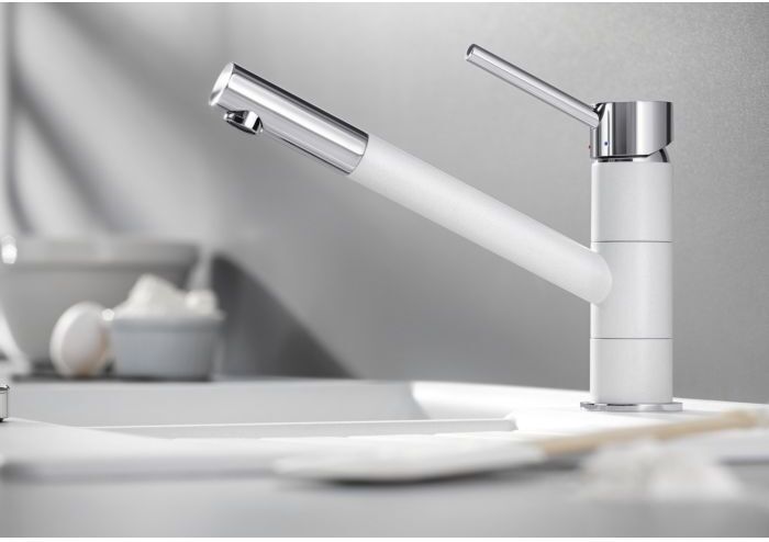 Blanco KANO Küchenarmatur 525030 SILGRANIT-Look silgranitweiß