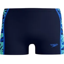SPEEDO Badehose Hyperboom Splice Aquashort, Größe 4 in Braun Braun