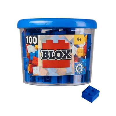 Blox 100 blaue 4er Steine in Dose