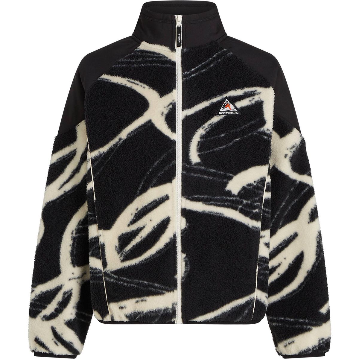 O'Neill Fwc'play Full Zip Hyperfleece white snowtracks (31055) S 1350101-31055-S