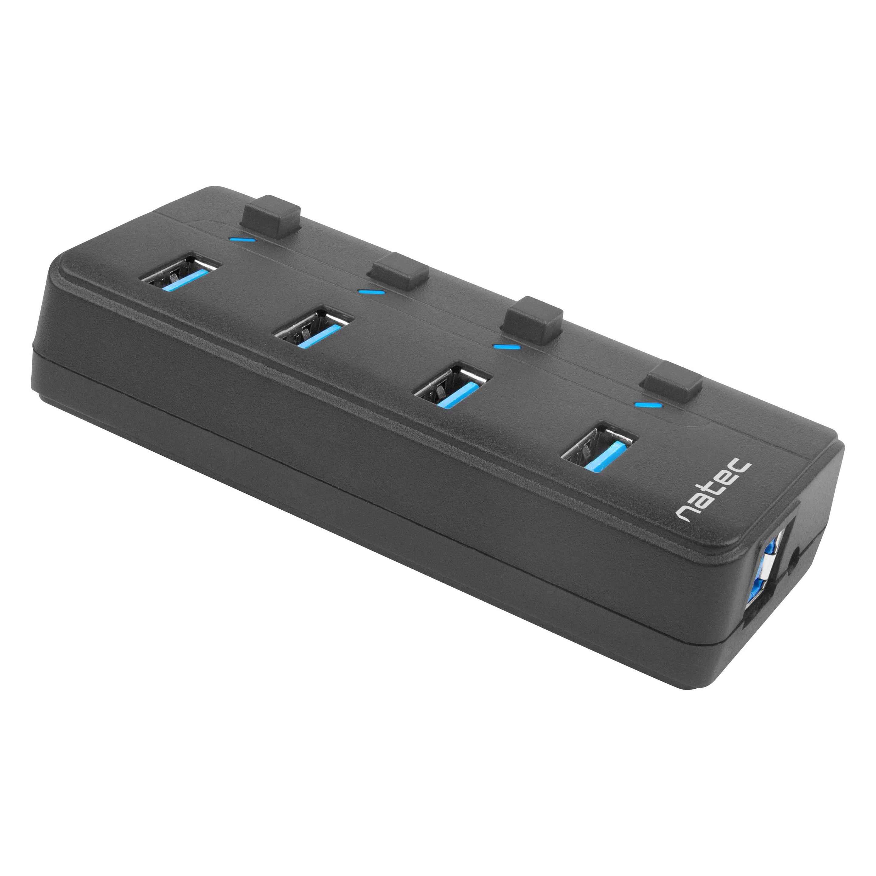Genesis MANTIS USB 2.0 Type-B (USB-A, 4 Ports) (NHU-1557)