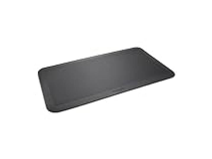 Kensington Tapis Anti-Fatigue, Noir - Réduction de la Fatigue et Confort Amélioré, Ergonomique, Idéal pour Bureaux Position Debout ou Poste en Cuisine, Anti-Dérapant (K55401WW)