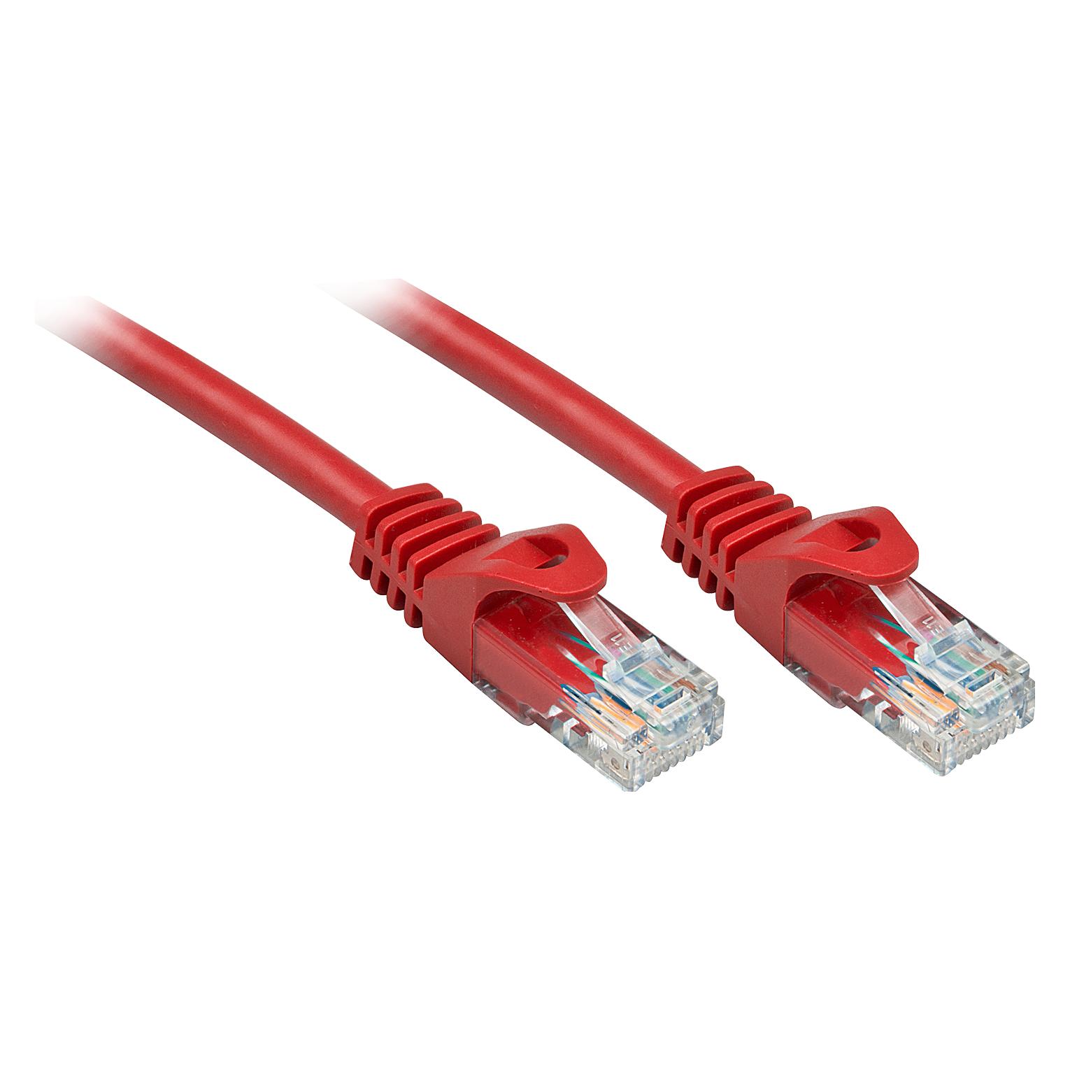 Lindy Netzwerkkabel (U/UTP, CAT6, 0.30 m) (48180)