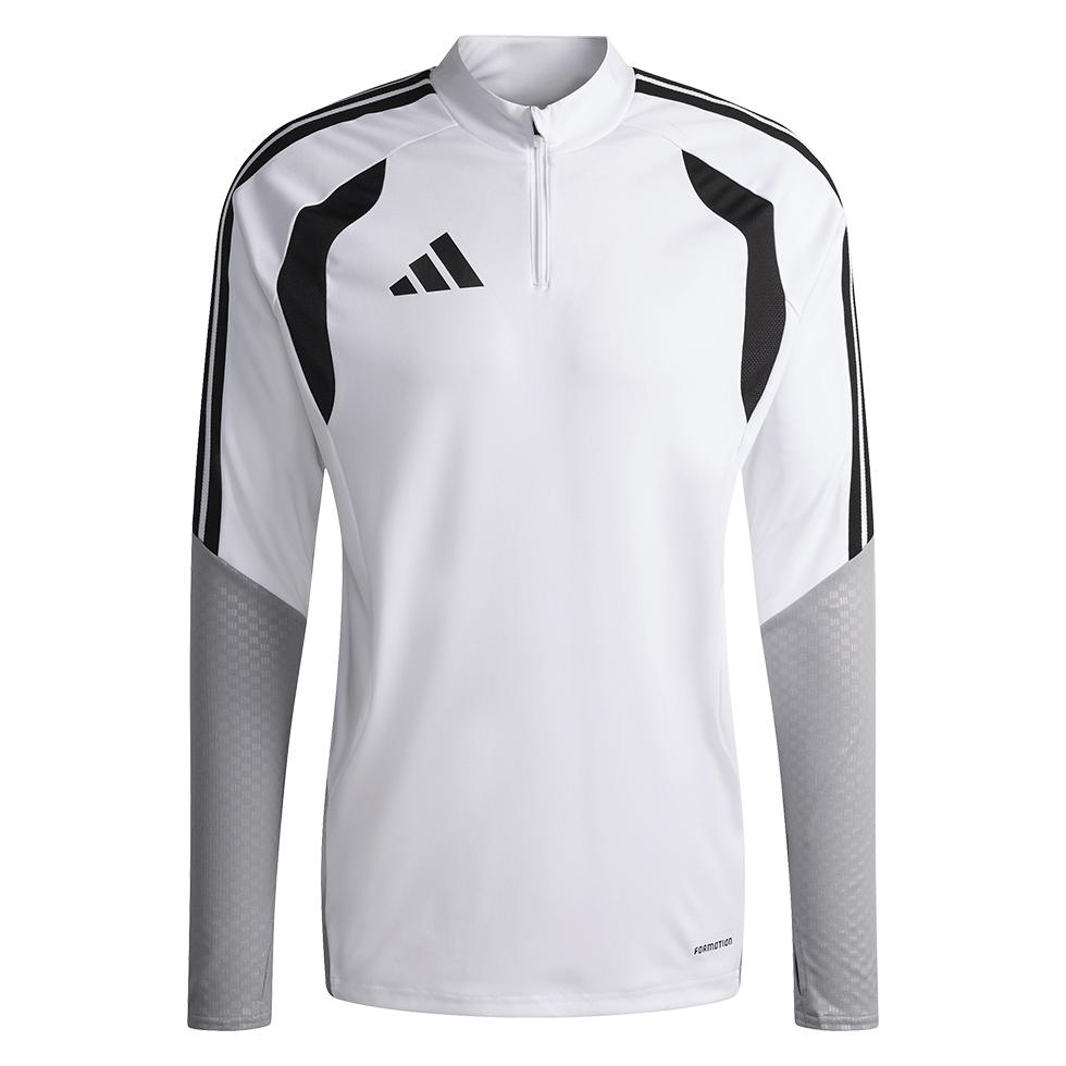 Adidas Herren-Sweatshirt Tiro Wettkampf-Trainingsoberteil weiss (L) (ADIJX4256_000)