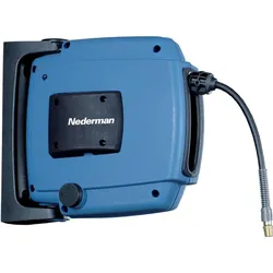Nederman, Gartenschlauch Aufbewahrung, Schlauchaufroller H20 inkl 8m-Schlauch D-5/16" (8 m)