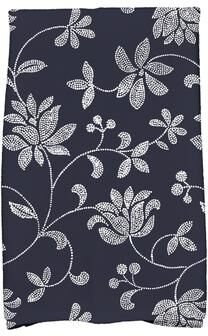 E by Design 18 x 30-inch Traditional Floral Floral Print Hand Towel
