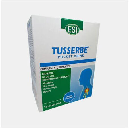 ESI TUSSERBE POCKET DRINK 16 SAQUETAS