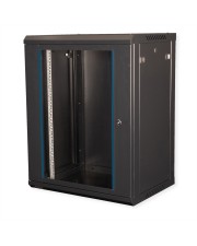 VALUE 19-Zoll Wandgehäuse 600x450mm schwarz Bausatz 15 HE (26.99.0826)