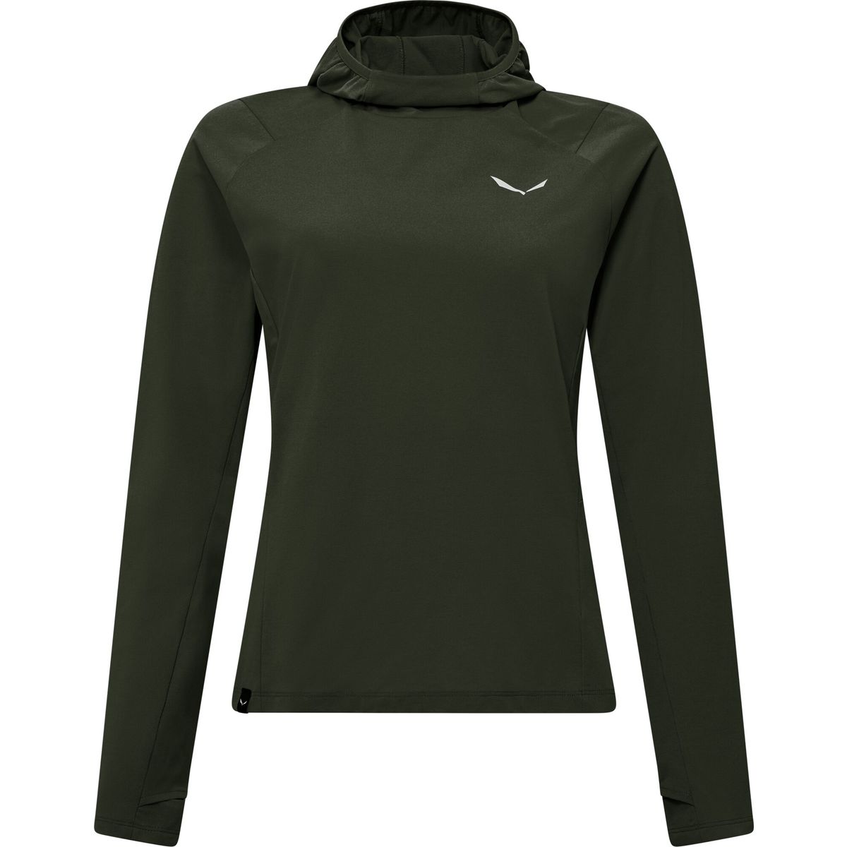 Salewa Puez SUN Hoodie W dark olive (5280) 32 00-0000029099-5280-32