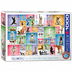 eurographics Puzzle - Yoga Hunde - 1000 Teile 300904