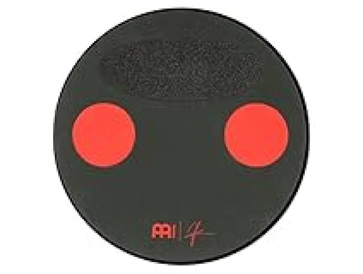 Tapis d'entraînement Meinl Cymbals Split Tone Signature, Anika Nilles - Trois surfaces différentes pour la sensation et le volume avec côté d'entraînement à rebond réduit (MSTP)