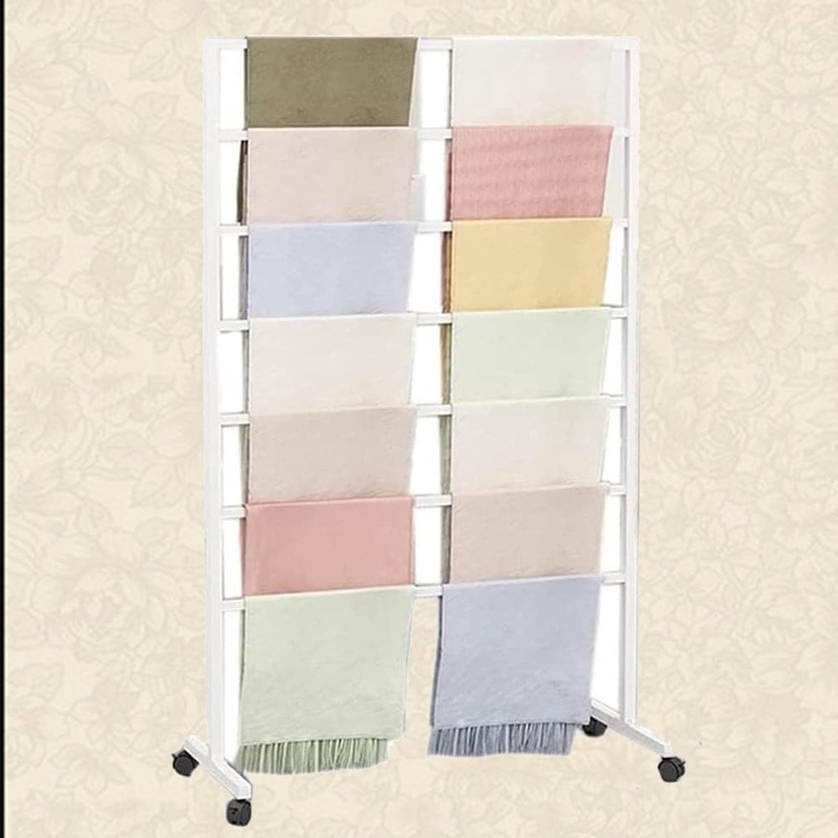 Goud Sjaal Displayrek voor Kleding en Accessoires, Hoogte: 145 cm