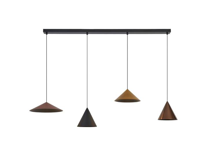 Suspension\, Suspension Cono En Aluminium Multicolore Multicolore En Aluminium\, Mantra
