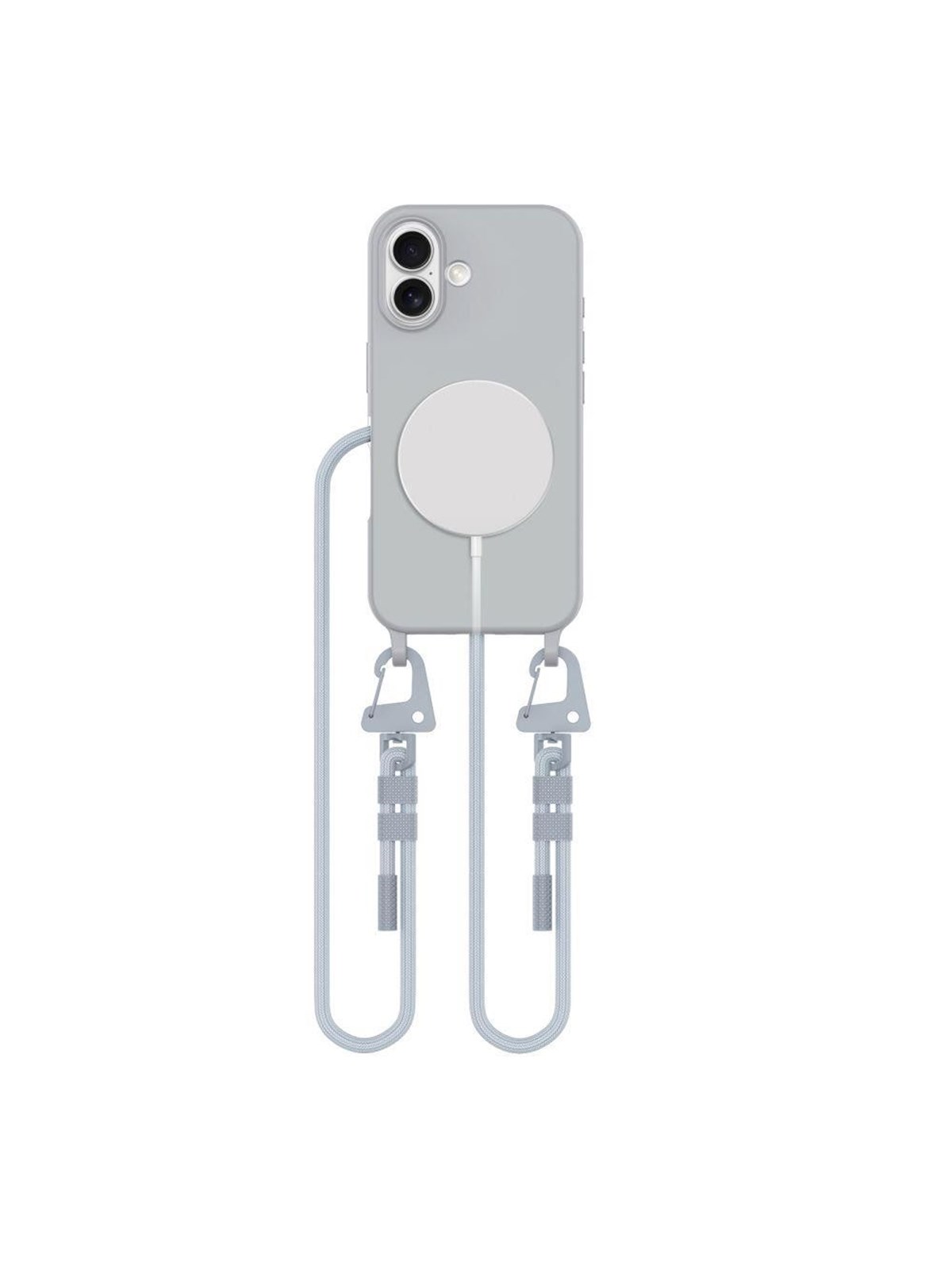 Tech-Protect MagNecklace MagSafe Case for iPhone 16 - Gray