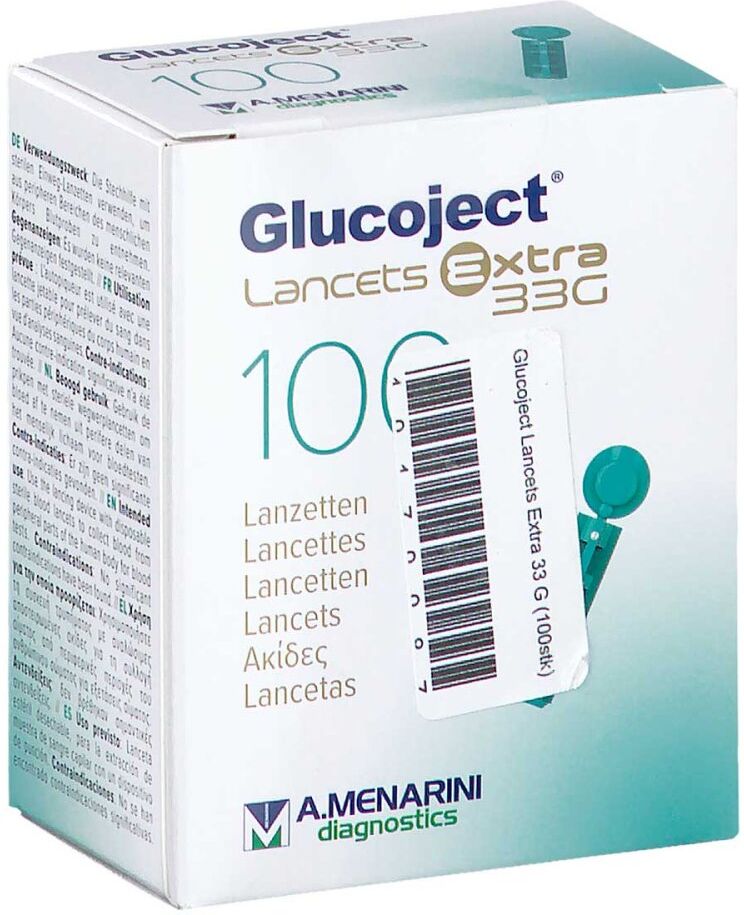 Glucoject Lancets Extra 33 G