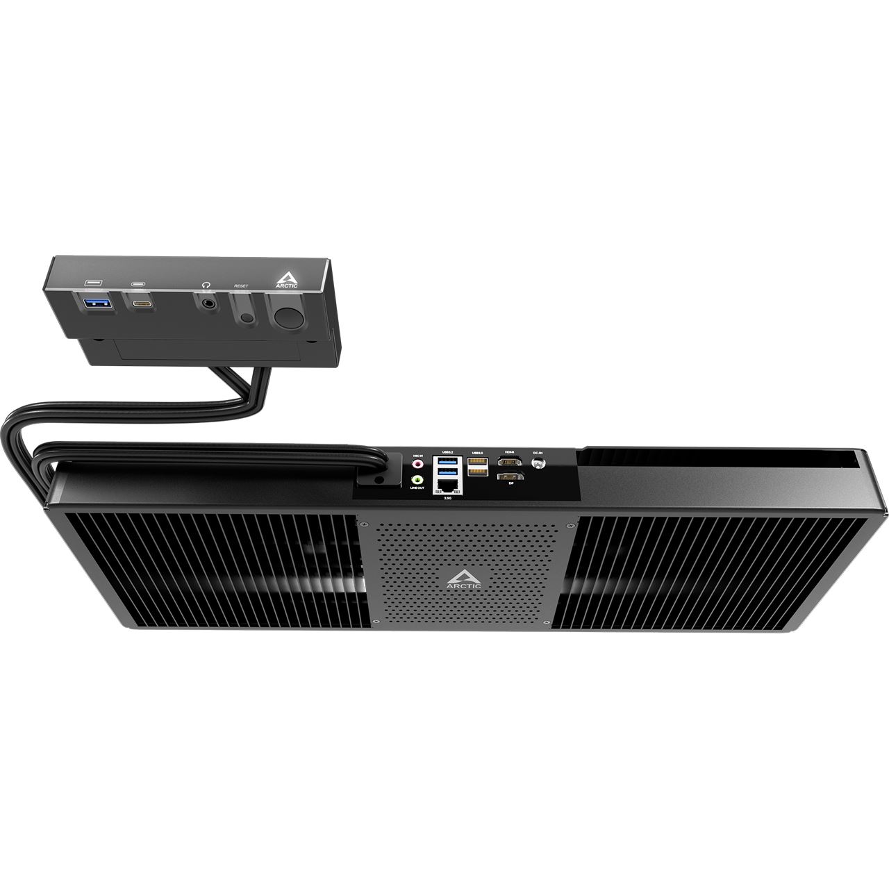 Arctic Under Desk Barebone Senza 5700G - Mini - AMD Ryzen 7 5700G