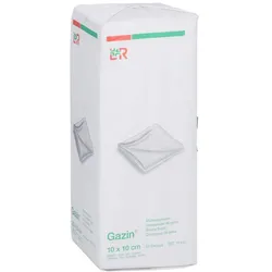 Gazin Mullkomp.10x10 cm unsteril 32fach 50 St