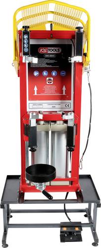 KS Tools Druckluft-Stand-Federspanner mit Doppel-Zylinder und Untergestell 500.8845