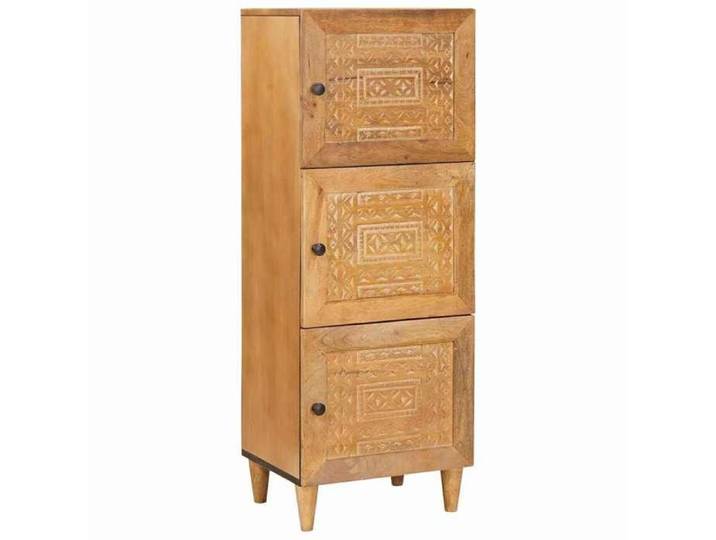 (Vente chaude)Support/Cabinet/Buffet de rangement - SWEETY - moderne Haut Armoire avec étagère Marron clair 40x33x110cm 518060
