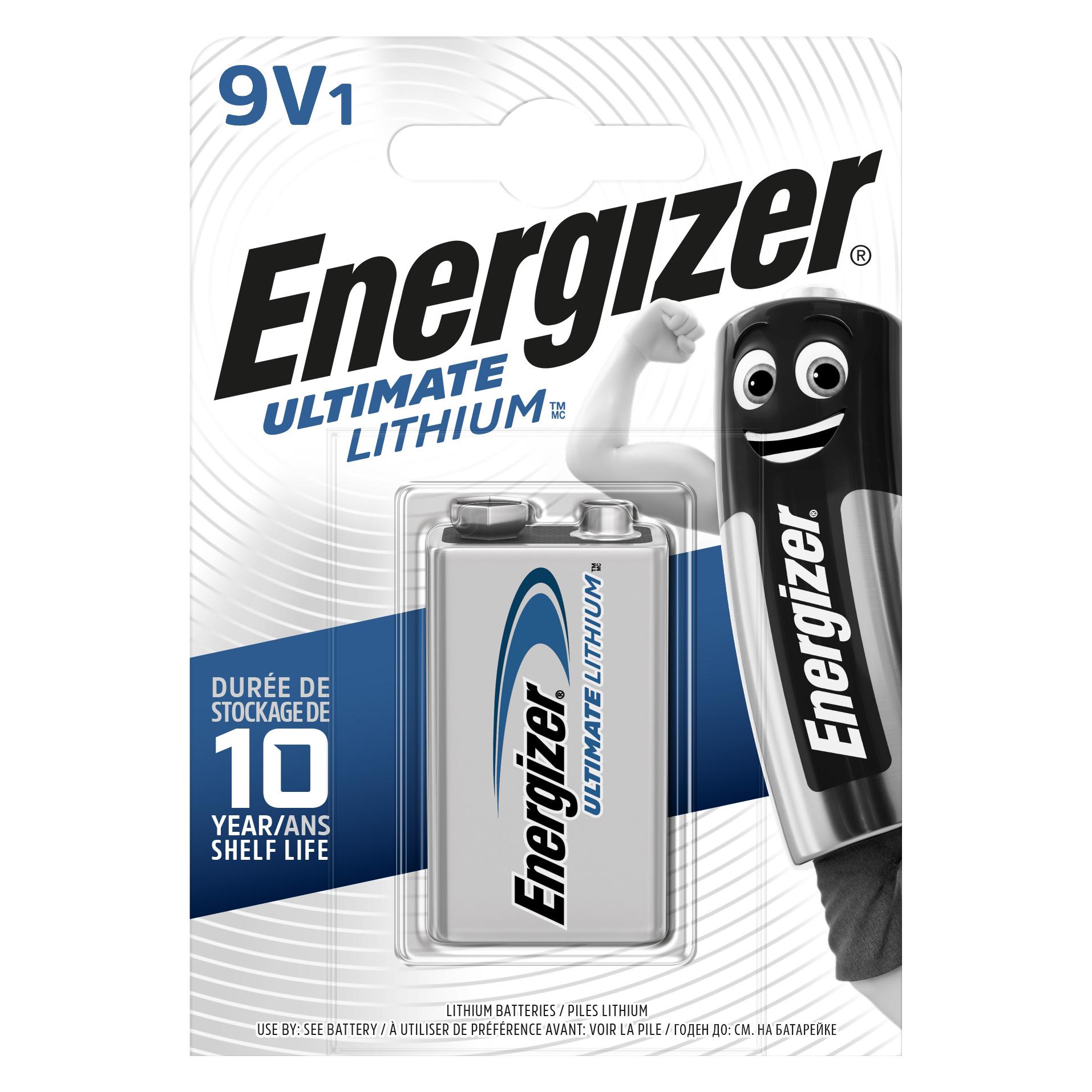 Energizer L522 (1 Stk., 9V Block, 750 mAh) (635236)