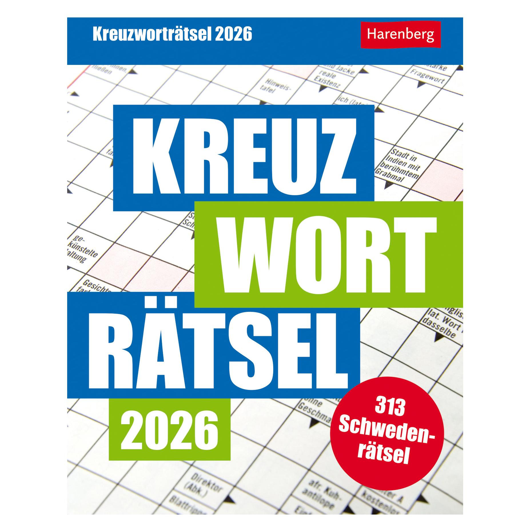 Harenberg Kreuzworträtsel Tagesabreisskalender 2027 (Spezial) (2110400+27)