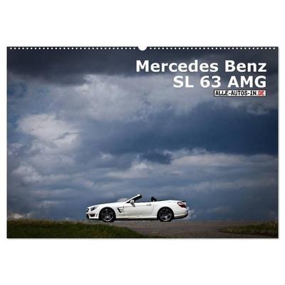 Mercedes-Benz SL 63 AMG (Wandkalender 2025 DIN A2 quer), CALVENDO Monatskalender