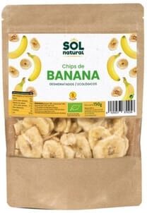 Sol Natural Chips De Banana Bio 150g