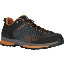Lowa Carezza GTX LO M - Trekkingschuhe - Herren - Black/Orange - 9,5 UK