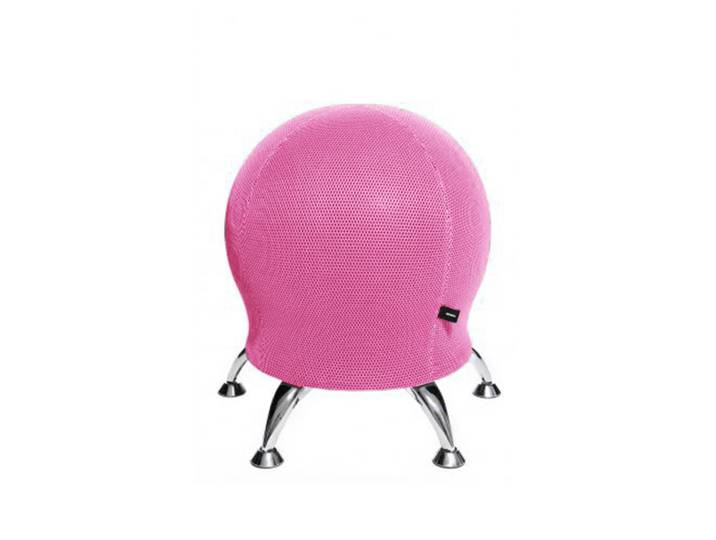 Office stool Topstar Sitness 5, Pink/Chrome-plated, New, Ergonomic - ideal for flexible workstations
