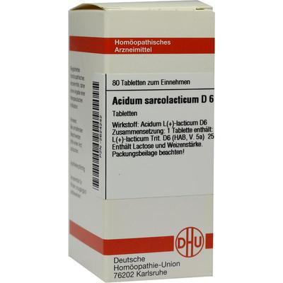 DHU-Arzneimittel GmbH & Co. KG ACIDUM SARCOLACTICUM D 6 Tabletten 80 St 02624242